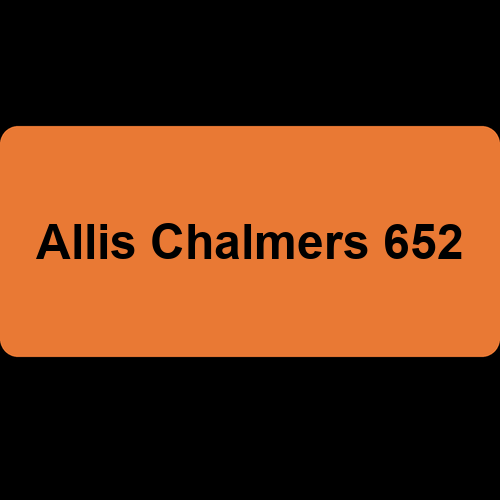 Allis Chalmers 652